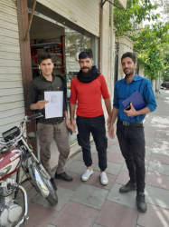 شهرقدس / توزیع درسنامه پیشگیری