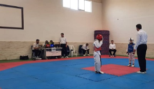 برگزاری مسابقات تکواندو پسران در