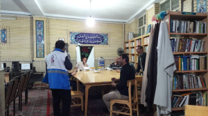 بازدید و نظارت بهداشتی از هیئات