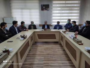 حضور فرماندار شهرستان قدس در بخشداری