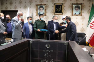 رضا حیدری نصرت آبادی سرپرست بخشدار