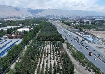 احداث بوستان جنگلی ۸ هكتاری و اولین دریاچه مصنوعی شهرقدس